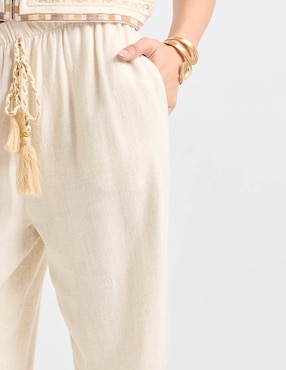 Pantalón relaxed Charol By October para mujer