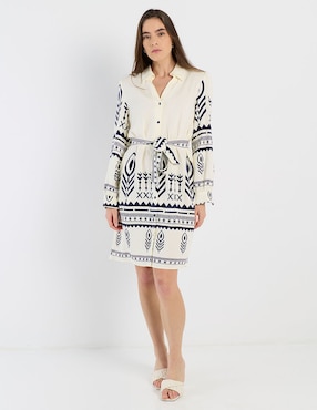 Vestido arriba de la rodilla casual para mujer