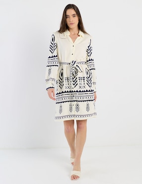 Vestido arriba de la rodilla casual para mujer