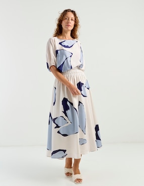 Blusa Liz&Co By Liz Claiborne manga al codo para mujer
