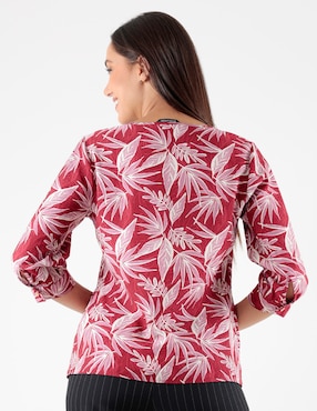 Blusa manga 3/4 para mujer