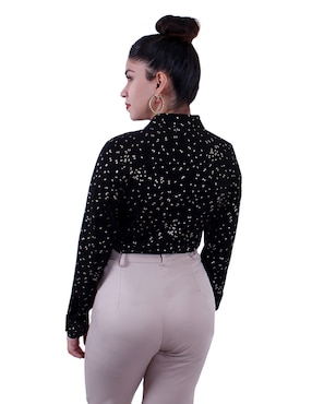 Blusa manga larga para mujer