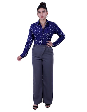 Blusa manga larga para mujer