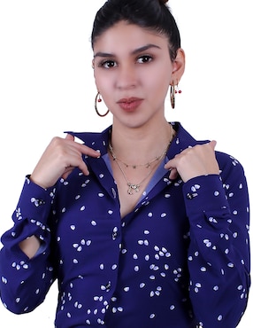 Blusa manga larga para mujer
