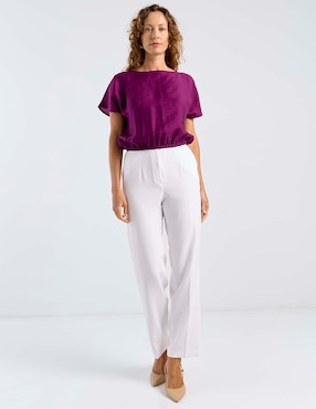 Blusa Liz&Co By Liz Claiborne manga corta para mujer