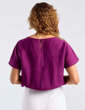 Blusa Liz&Co By Liz Claiborne manga corta para mujer