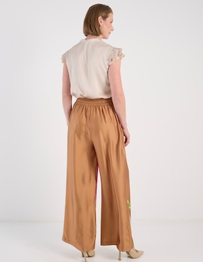 Pantalón relaxed Liz&Co by Liz Claiborne amplio para mujer