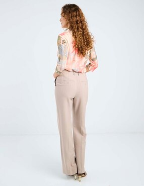 Pantalón relaxed Liz&Co By Liz Claiborne straight para mujer
