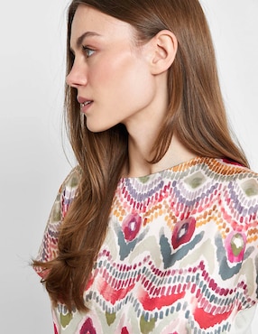 Blusa Valeria By Trucco manga corta para mujer