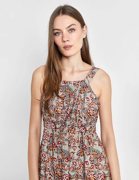 Vestido largo casual Valeria by Trucco para mujer