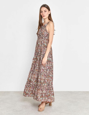 Vestido largo casual Valeria by Trucco para mujer