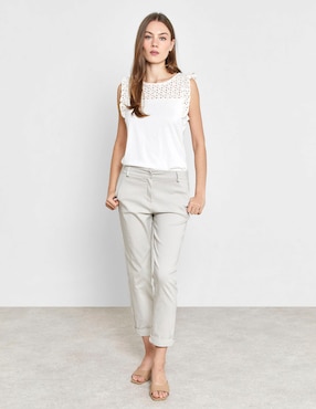 Blusa Valeria By Trucco manga corta para mujer