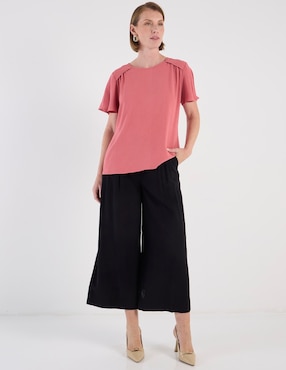 Pantalón relaxed Liz&Co by Liz Claiborne amplio para mujer