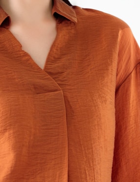 Blusa Pierre Cardin manga 3/4 para mujer