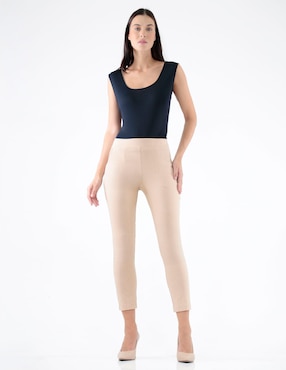 Pantalón tipo leggins Pierre Cardin skinny para mujer