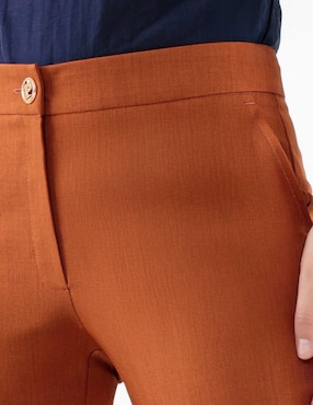 Pantalón de vestir Pierre Cardin slim para mujer