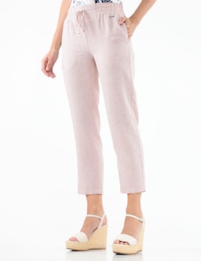 Pantalón easy pant Pierre Cardin straight para mujer