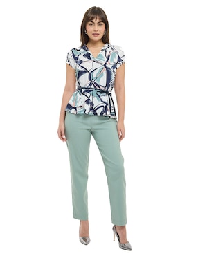 Blusa Alexis manga corta para mujer