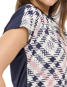 Blusa Alexis manga corta para mujer