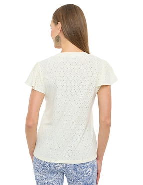 Blusa Alexis manga corta para mujer