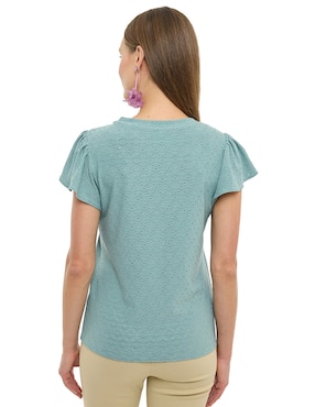 Blusa Alexis manga corta para mujer