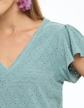Blusa Alexis manga corta para mujer
