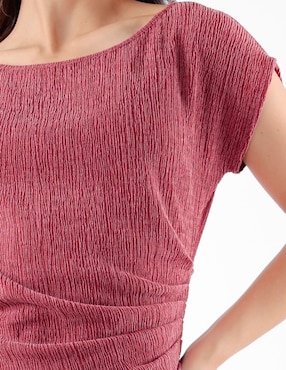Blusa Pierre Cardin Blosssom Pink manga corta para mujer