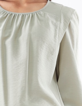 Blusa Pierre Cardin Blossom Pink manga 3/4 para mujer