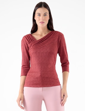 Blusa Pierre Cardin Crepúsculo manga 3/4 para mujer