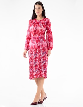 Blusa Pierre Cardin manga larga para mujer