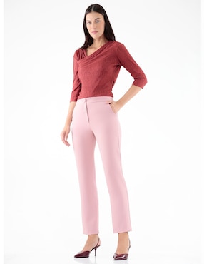 Pantalón de vestir Pierre Cardin regular para mujer