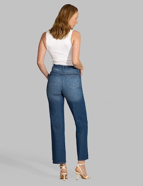 Jeans straight Oh Pomp para mujer
