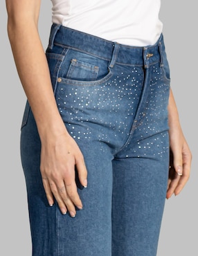 Jeans straight Oh Pomp para mujer