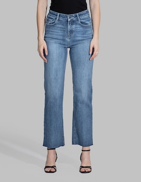 Jeans straight Oh Pomp para mujer