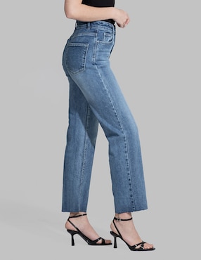 Jeans straight Oh Pomp para mujer