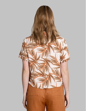 Blusa Bliss by Oh Pomp manga corta para mujer