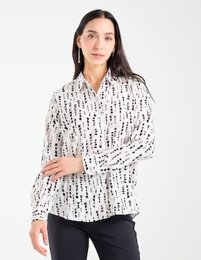 Blusa Parllieni manga larga para mujer