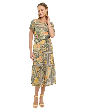 Vestido largo casual Alexis para mujer