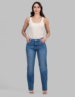 Jeans straight Oh Pomp para mujer