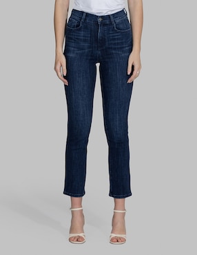 Jeans slim cintura alta Oh Pomp para mujer