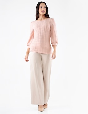 Blusa Pierre Cardin manga 3/4 para mujer