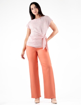 Blusa Pierre Cardin manga corta para mujer