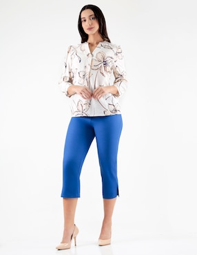 Blusa Pierre Cardin manga 3/4 para mujer