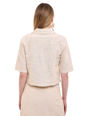 Blusa Alexis manga al codo para mujer