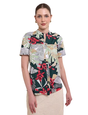 Blusa Alexis manga corta para mujer