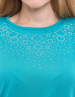 Blusa Alexis manga corta para mujer