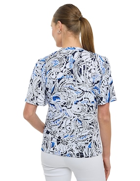Blusa Alexis manga corta para mujer