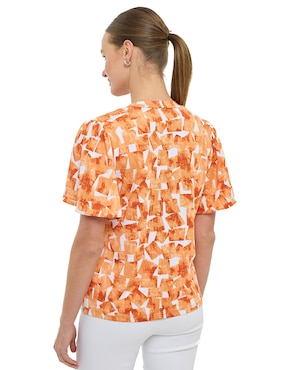 Blusa Alexis manga corta para mujer