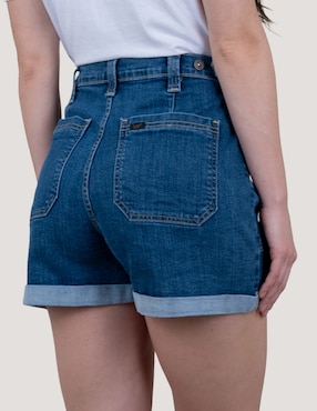 Short Lee de mezclilla para mujer