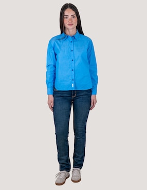 Jeans slim cintura Lee para mujer